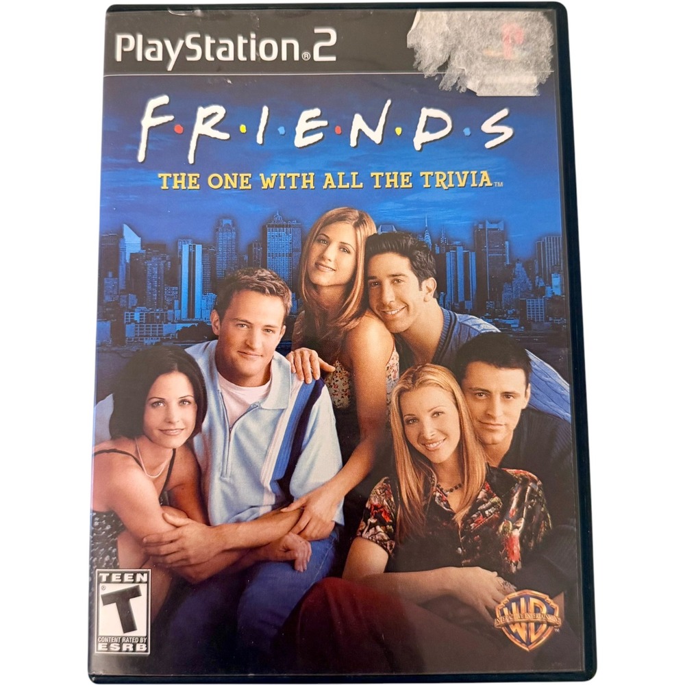 Sony PlayStation 2 Friends The One With All The Trivia PS2 Game Used - Picture 2 of 4